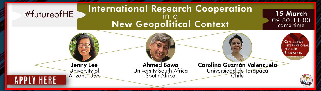 International Research Cooperation in a New Geopolitical Context